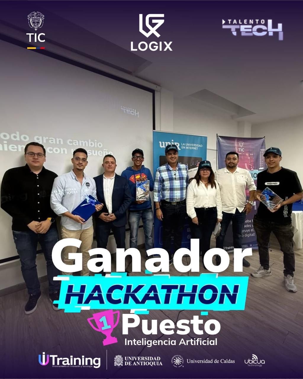 Logic Metric gana el primer puesto en Hackathon de Inteligencia Artificial